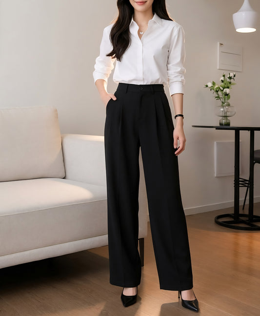 Black Korean Pants