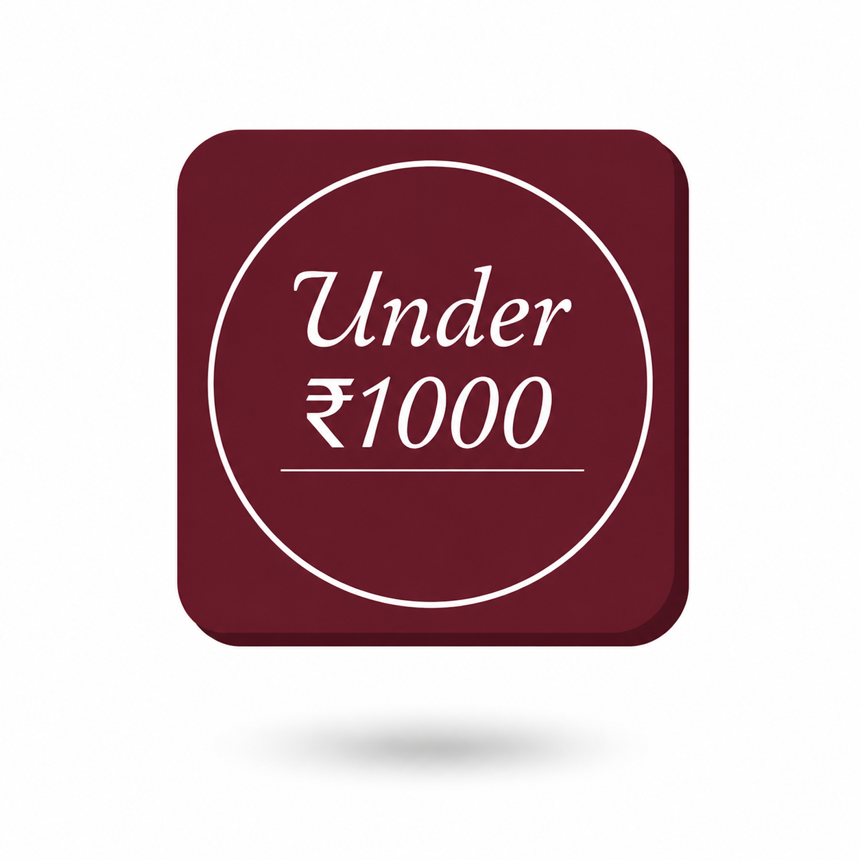 Under ₹1000