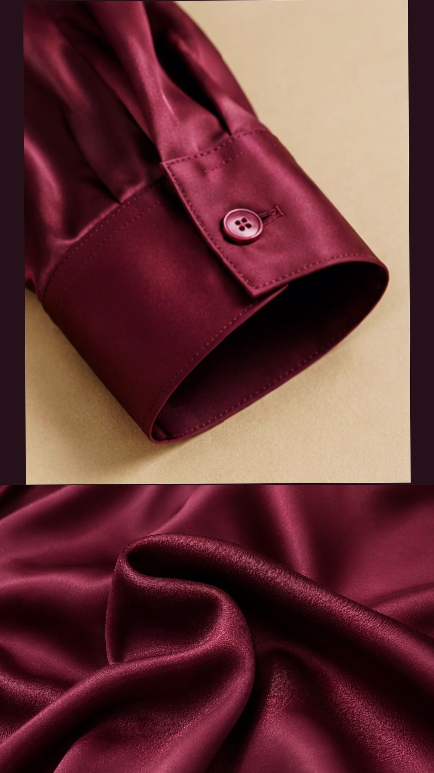 Full Sleeve Satin Shirt