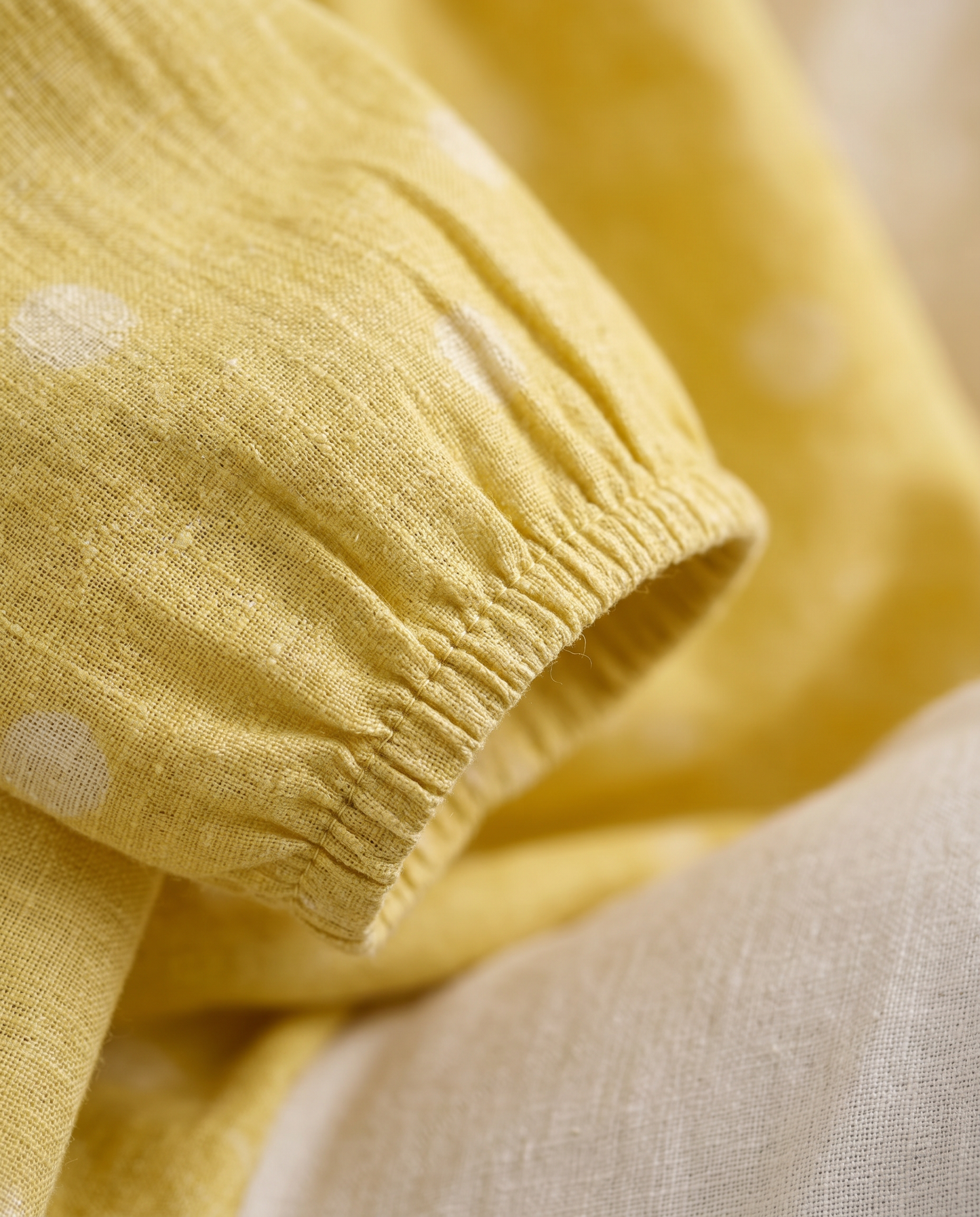 Yellow Kurti Dress with Pockets