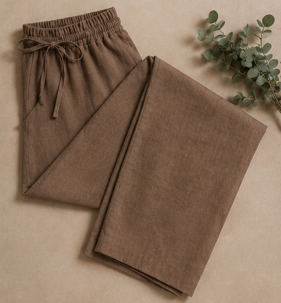 Chikoo Linen Pants