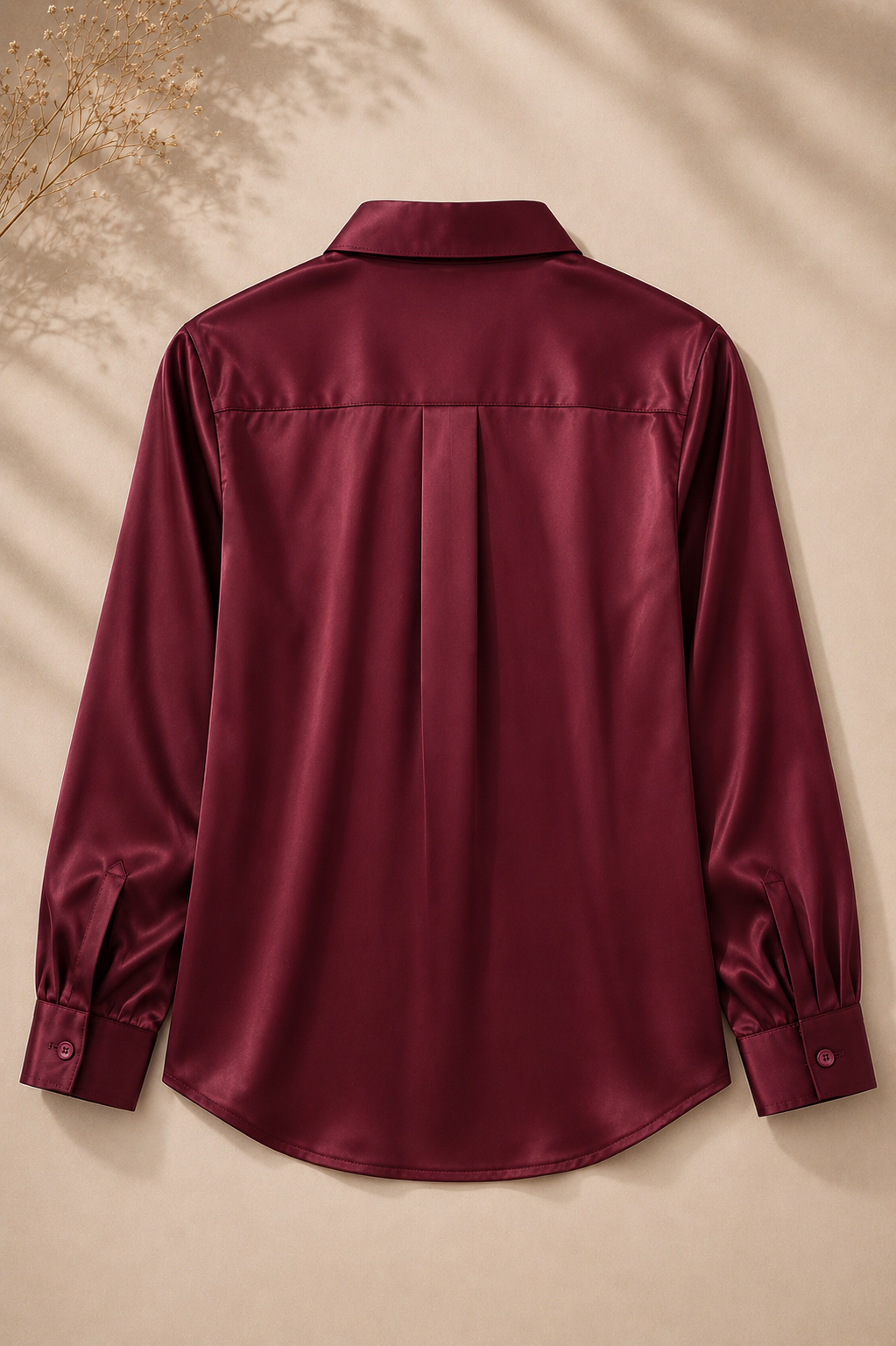 Full Sleeve Satin Shirt