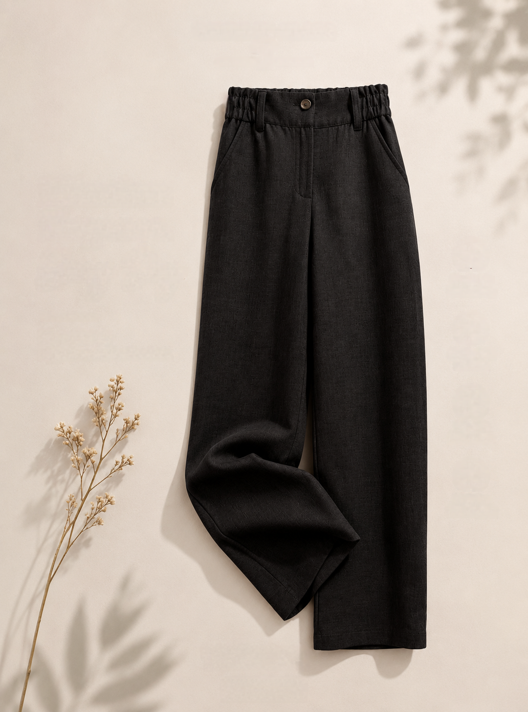 Black Linen Pants