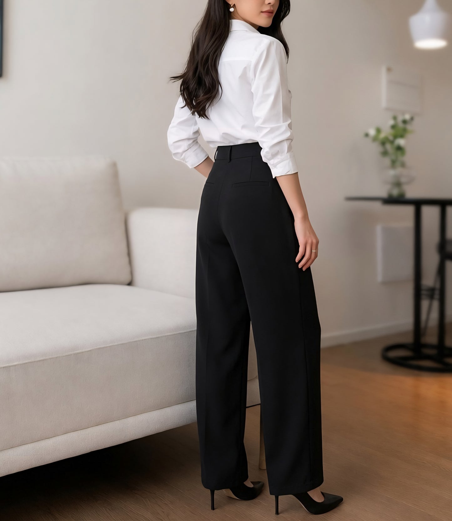 Black Korean Pants